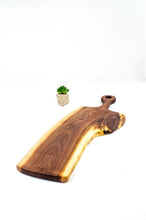 Load image into Gallery viewer, Large Black Walnut Cheese Board - Custom Charcuterie Board