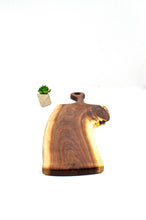 Load image into Gallery viewer, Large Black Walnut Cheese Board - Custom Charcuterie Board