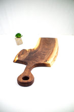 Load image into Gallery viewer, Large Black Walnut Cheese Board - Custom Charcuterie Board