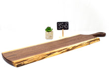 Load image into Gallery viewer, Large Charcuterie Board - Live Edge Cheese Board - Serving Platter -  Cutting Board - Rustic Cheese Board - Housewarming Gift