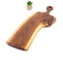 Load image into Gallery viewer, Large Black Walnut Cheese Board - Custom Charcuterie Board