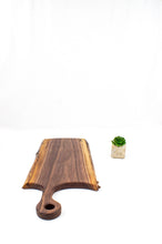 Load image into Gallery viewer, Large Charcuterie Board - Live Edge Cheese Board - Serving Platter -  Cutting Board - Rustic Cheese Board - Housewarming Gift