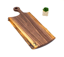 Load image into Gallery viewer, Large Charcuterie Board - Live Edge Cheese Board - Serving Platter -  Cutting Board - Rustic Cheese Board - Housewarming Gift