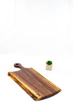 Load image into Gallery viewer, Large Charcuterie Board - Live Edge Cheese Board - Serving Platter -  Cutting Board - Rustic Cheese Board - Housewarming Gift